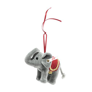 Steiff Christmas Elephant Ornament